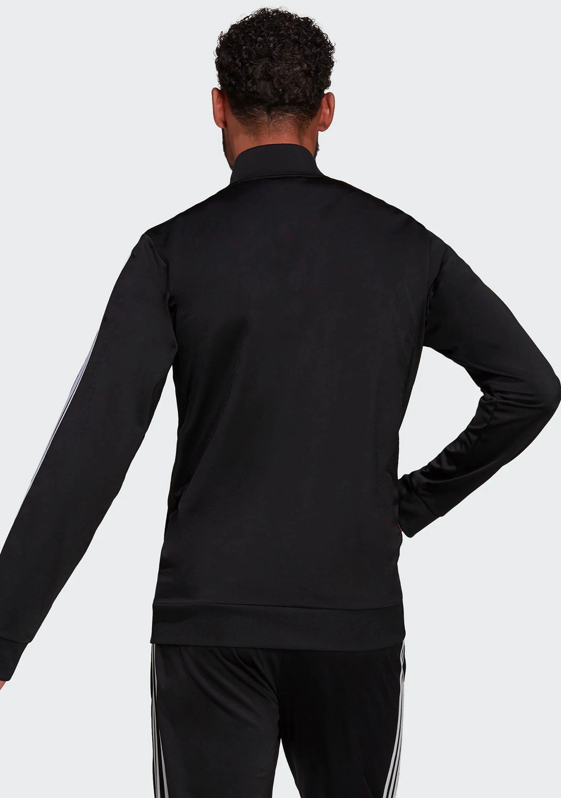 Adidas Mens Warm-Up Tricot Jacket Black