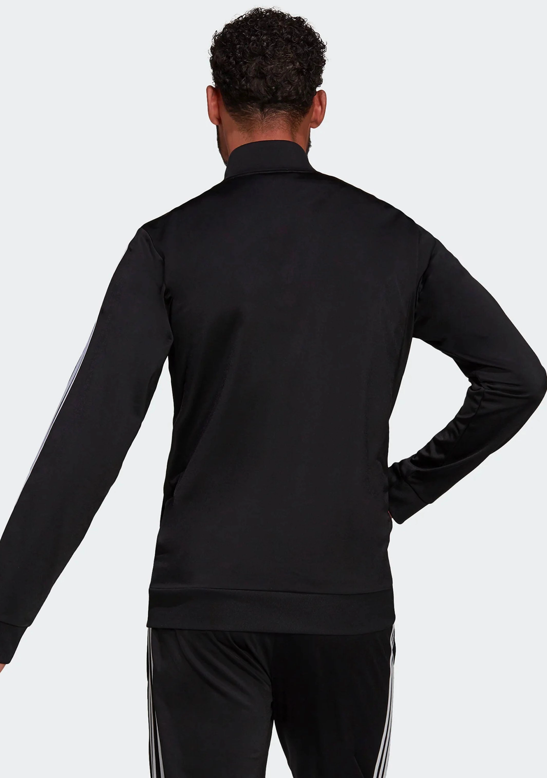 Adidas Mens Warm-Up Tricot Jacket Black