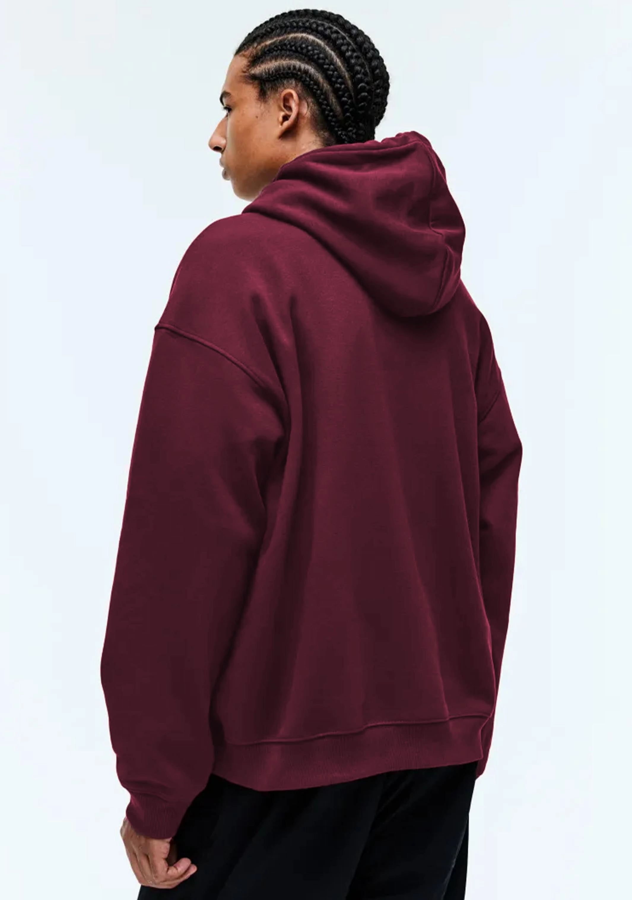 AS Roma Mens Perth Tour Hoodie <br> ASR124AA Maroon