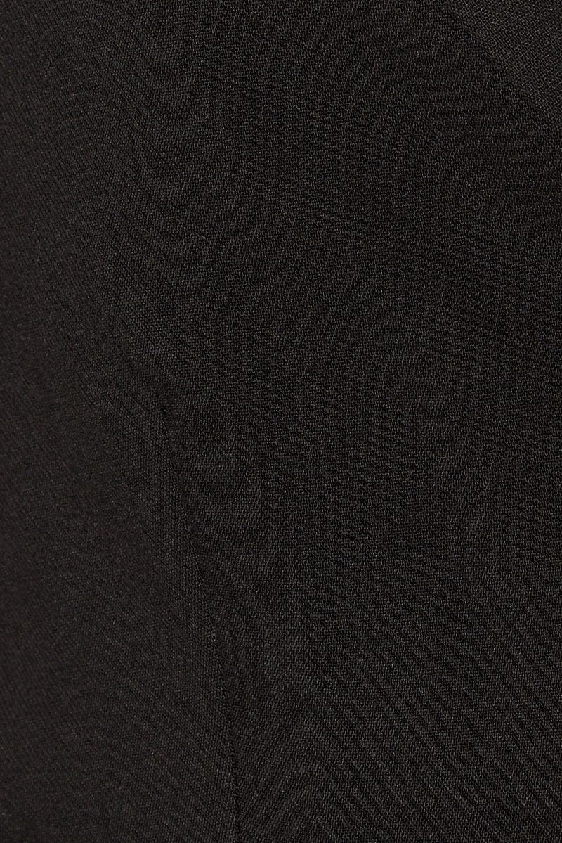 Black Crop Blazer Jacket