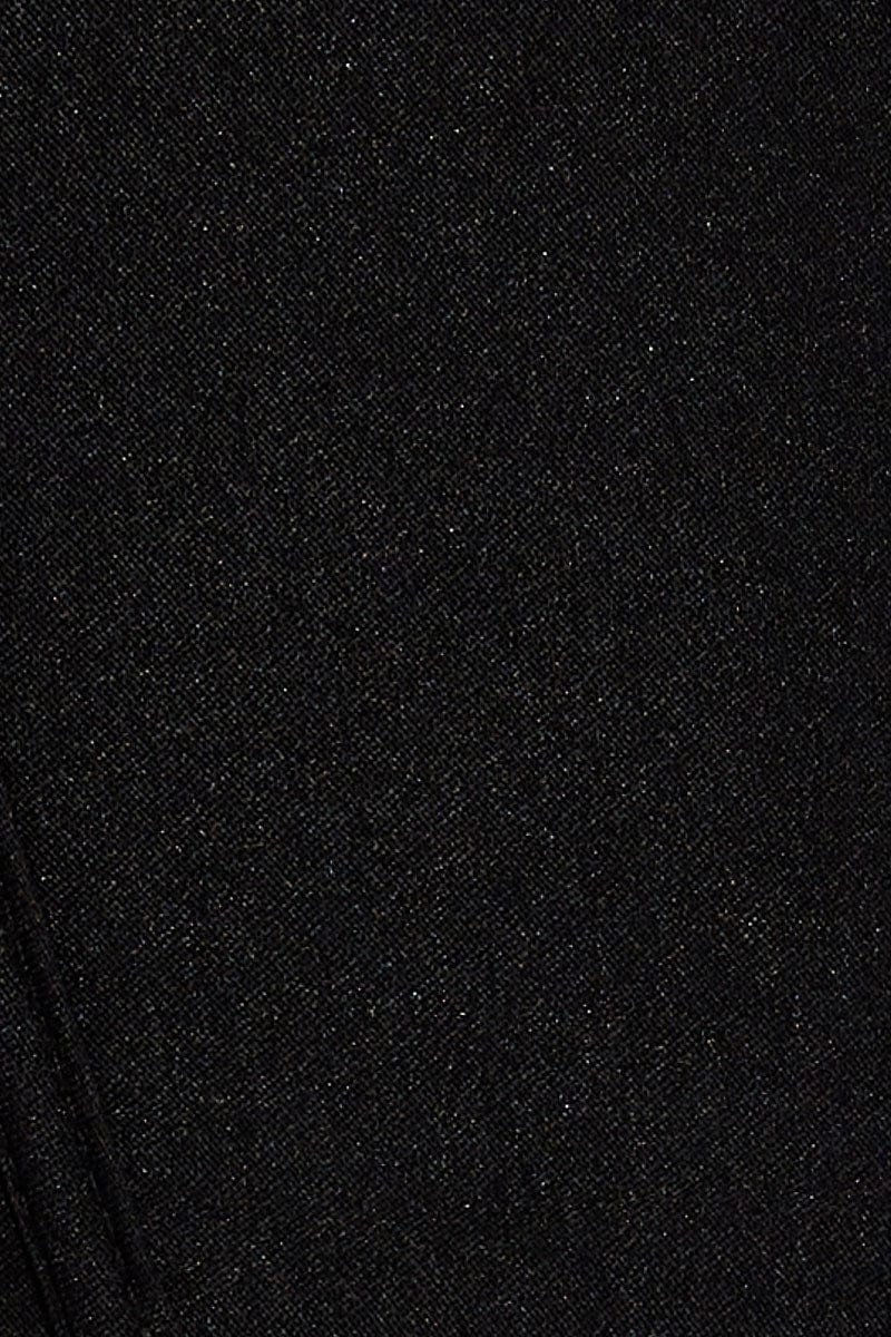 Black Sleeveless Corset Top
