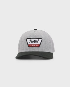 Brixton Linwood C MP Snapback Heather Grey/Black