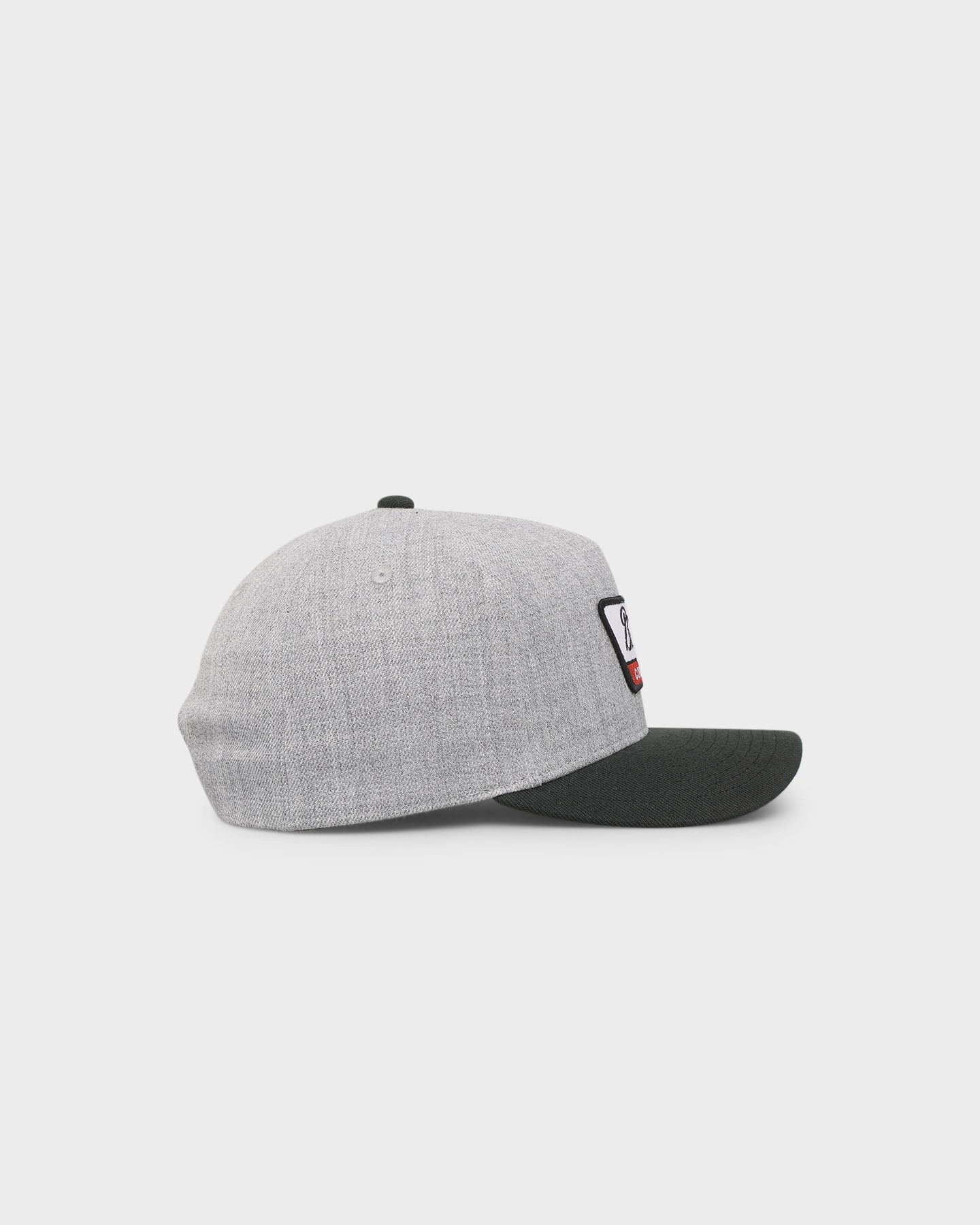 Brixton Linwood C MP Snapback Heather Grey/Black