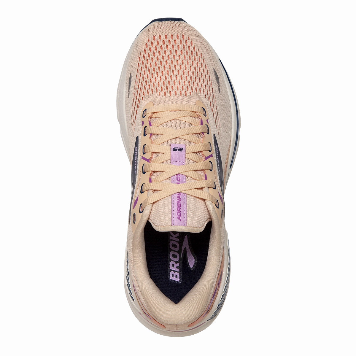 Brooks Adrenaline GTS 23 - Apricot - Estate Blue - Orchid