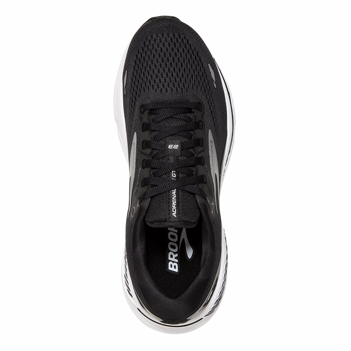 Brooks Adrenaline GTS 23 - Black - White - Silver