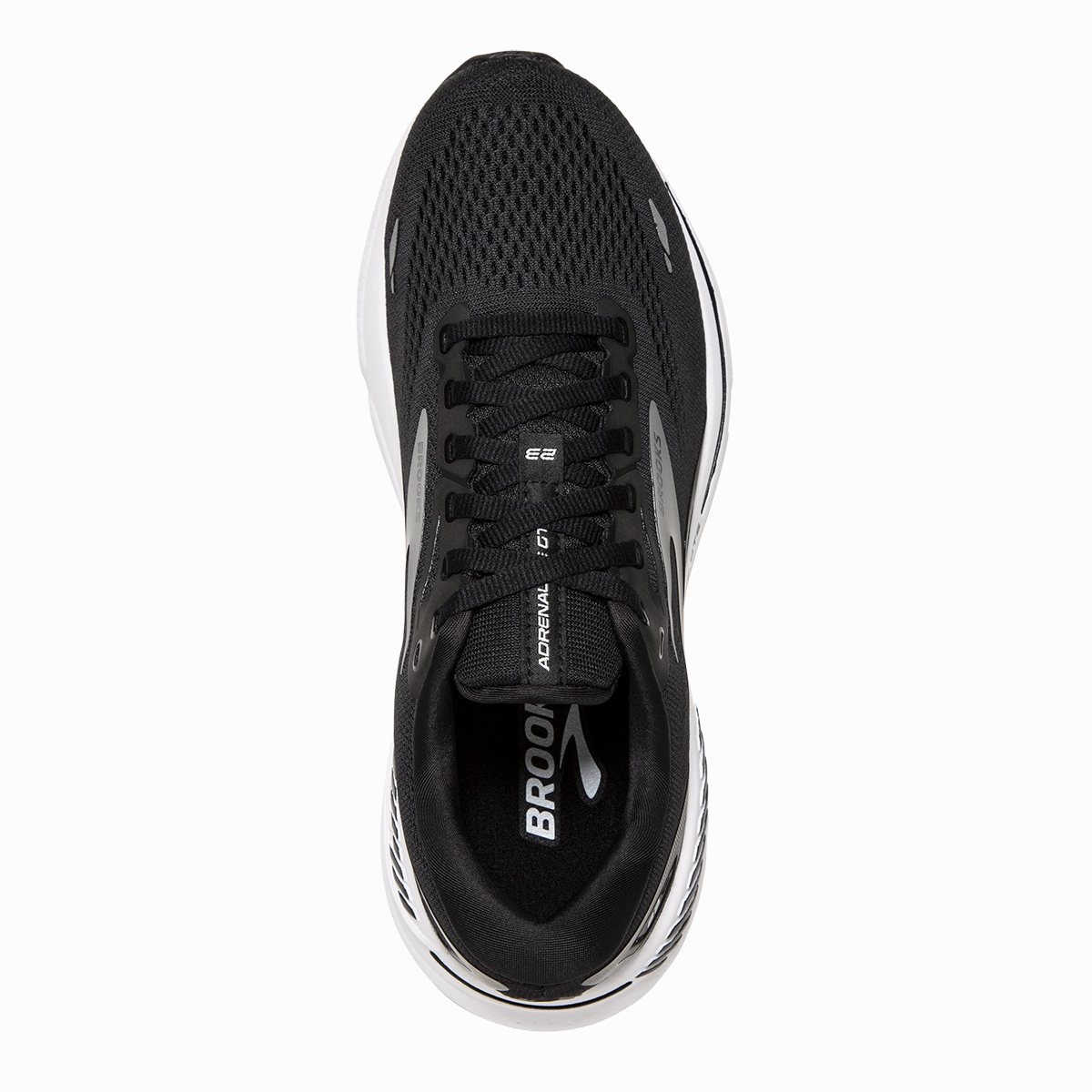 Brooks Adrenaline GTS 23 - Black - White - Silver