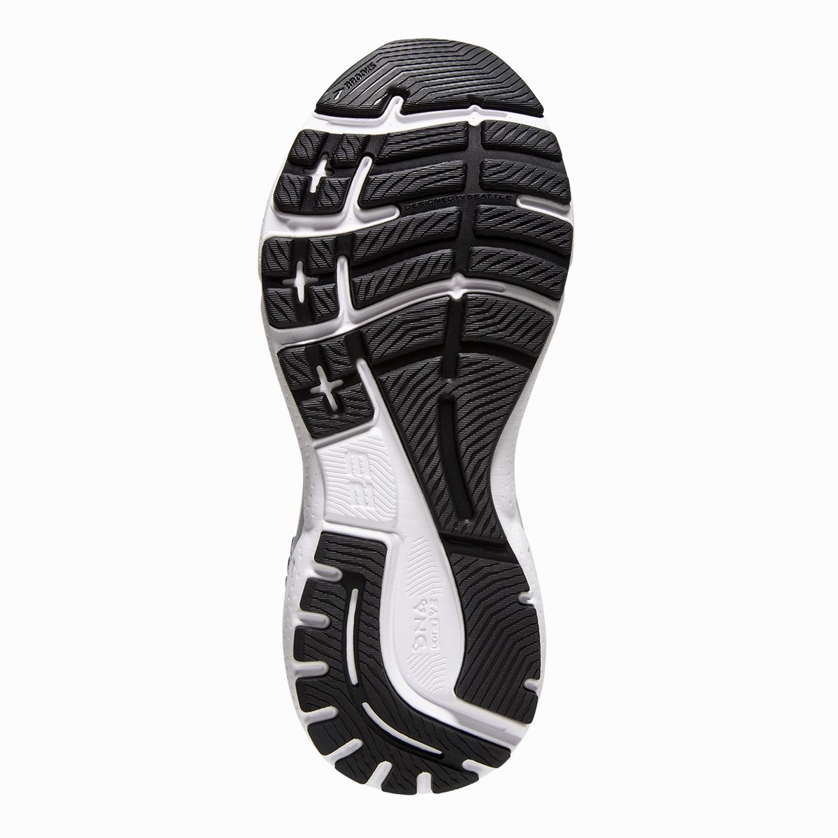 Brooks Adrenaline GTS 23 - Black - White - Silver