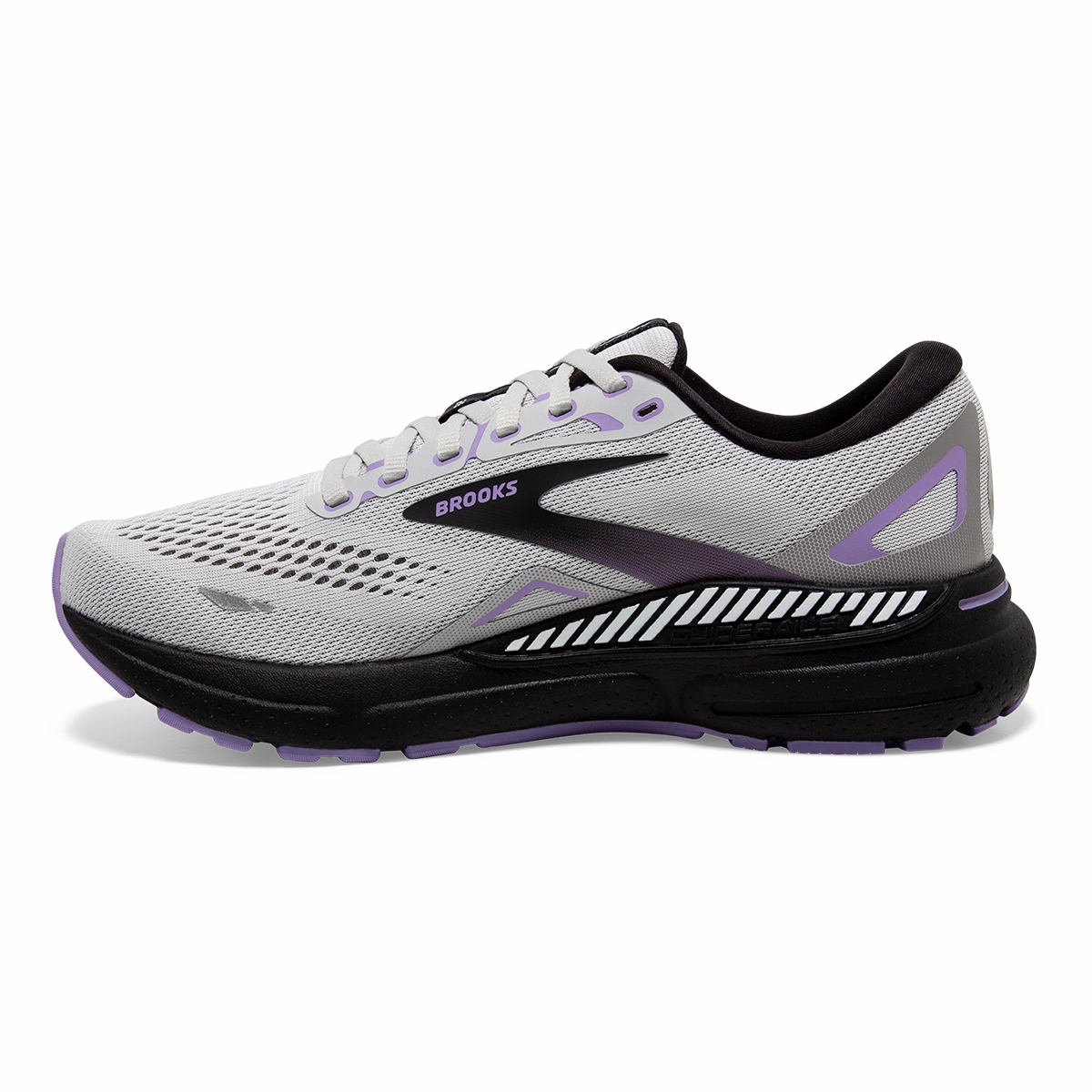 Brooks Adrenaline GTS 23 - Grey - Black - Purple
