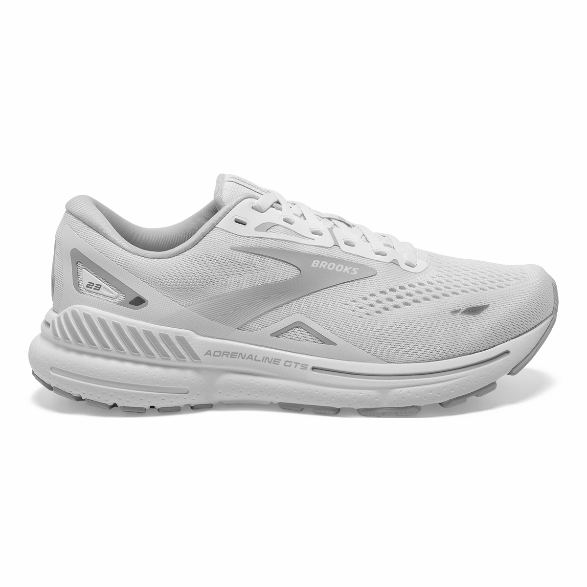 Brooks Adrenaline GTS 23 - White - Oyster - Silver