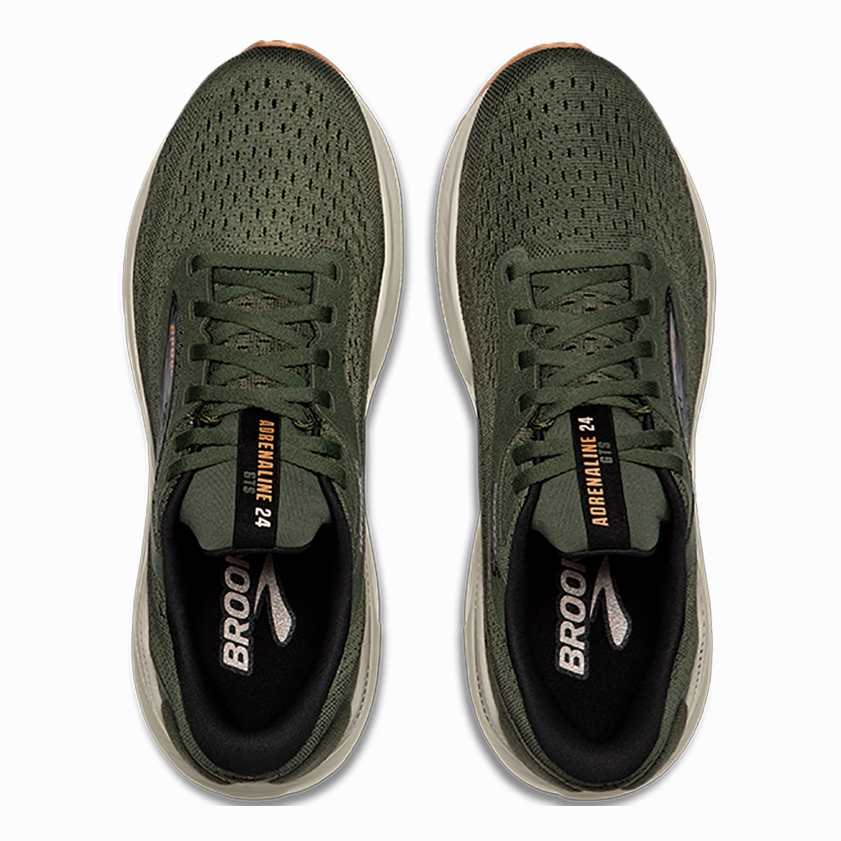 Brooks Adrenaline GTS 24 Thyme - Black - Chateau Grey