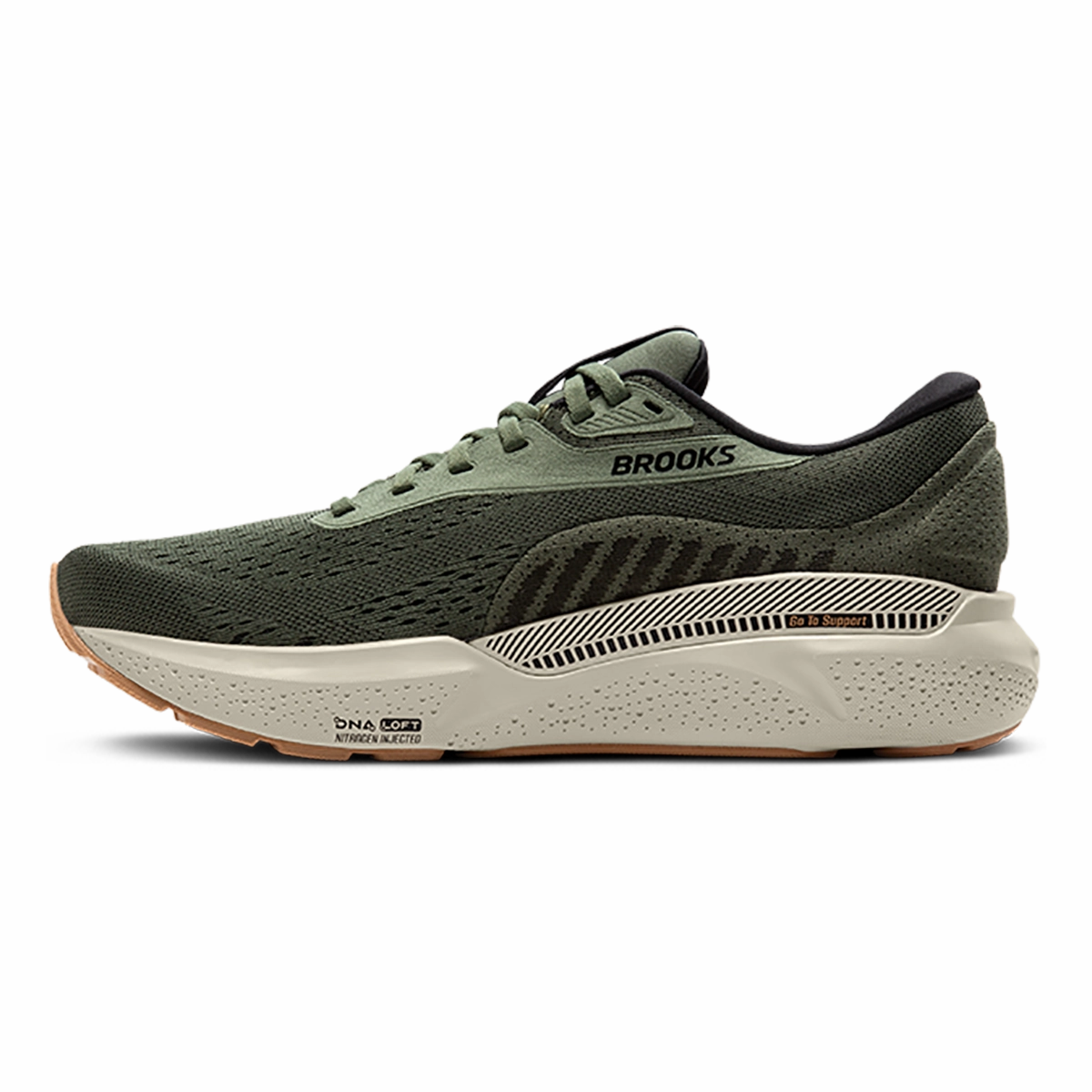 Brooks Adrenaline GTS 24 Thyme - Black - Chateau Grey