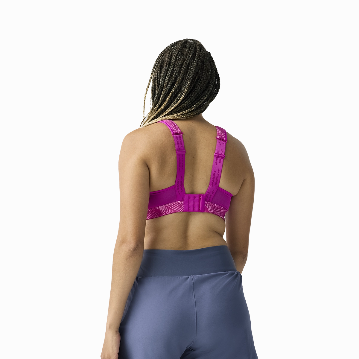 Brooks Convertible 2.0 Sports Bra Magenta Aqueous womens
