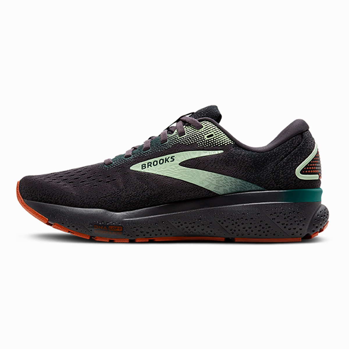 Brooks Ghost 16 - Blackened Pearl - June Bug - Green