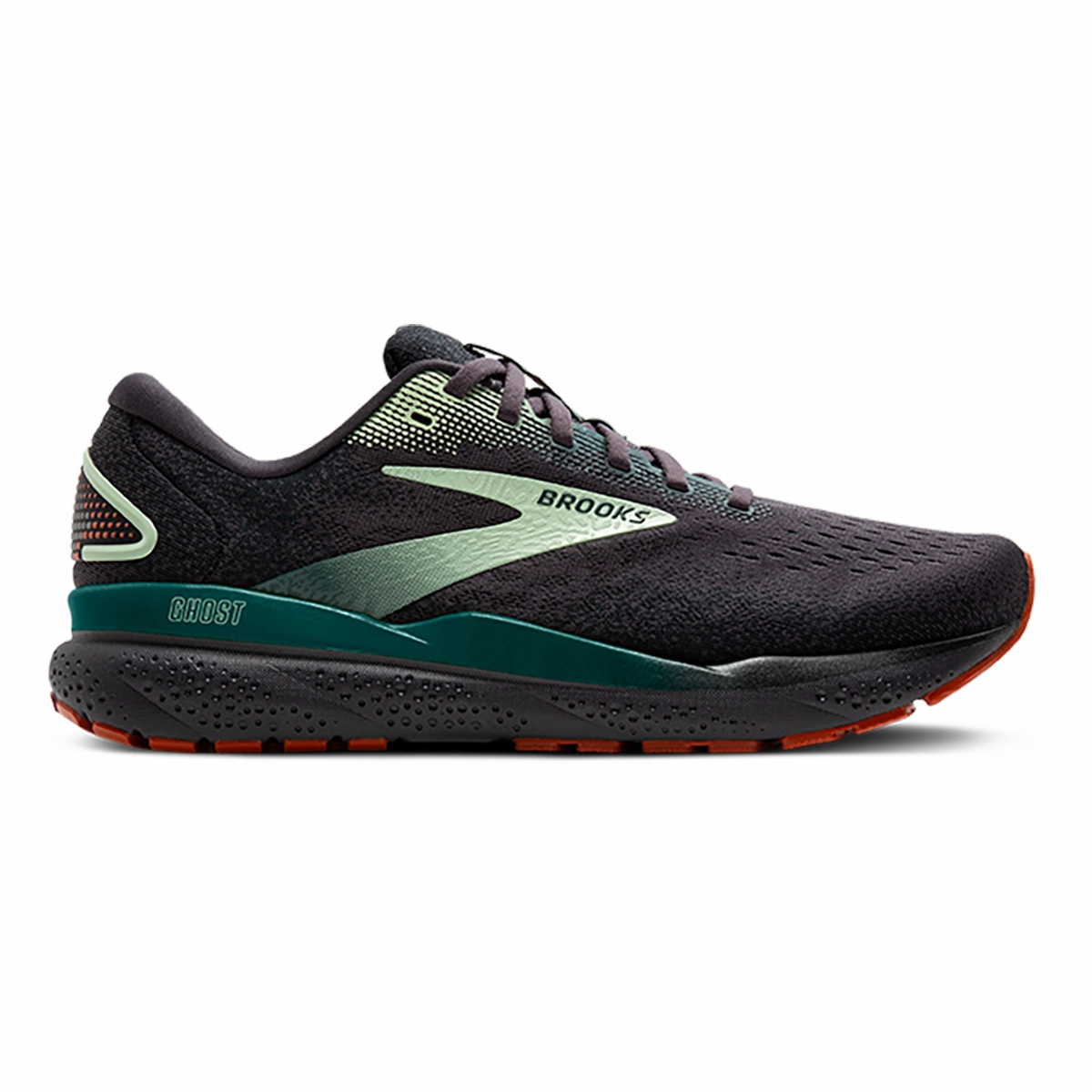 Brooks Ghost 16 - Blackened Pearl - June Bug - Green