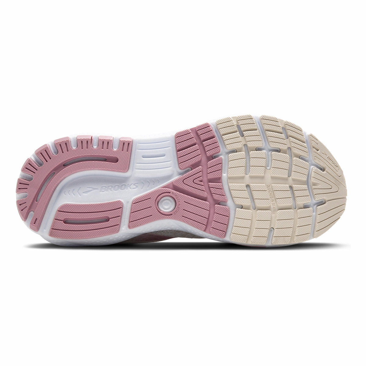 Brooks Ghost 16 - Coconut - Zephyr - White