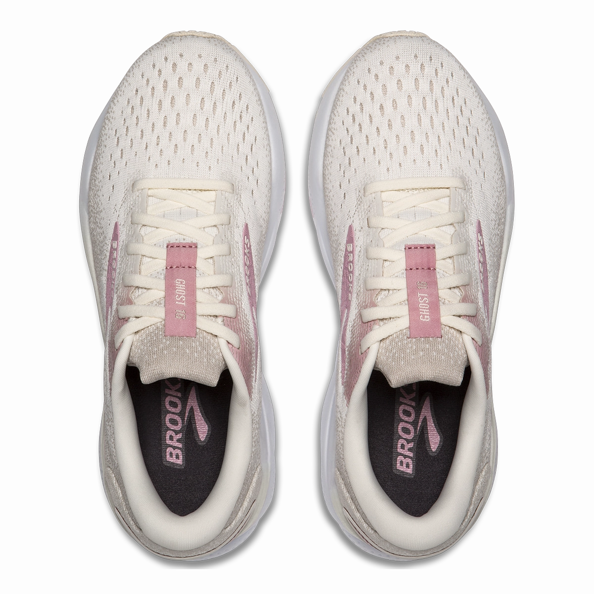 Brooks Ghost 16 - Coconut - Zephyr - White