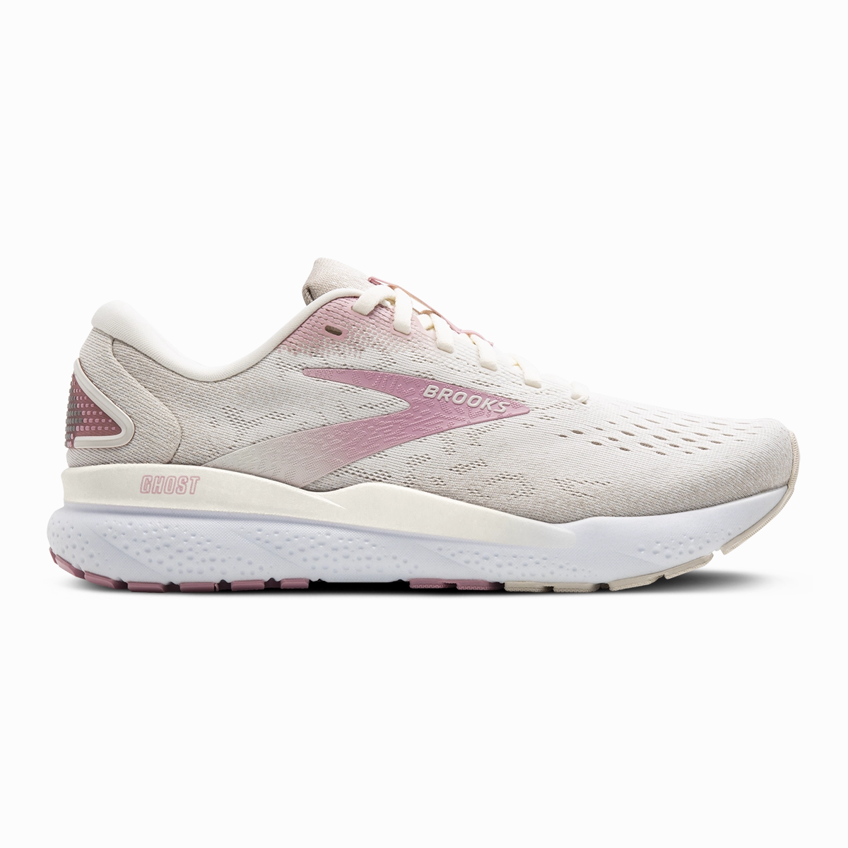 Brooks Ghost 16 - Coconut - Zephyr - White