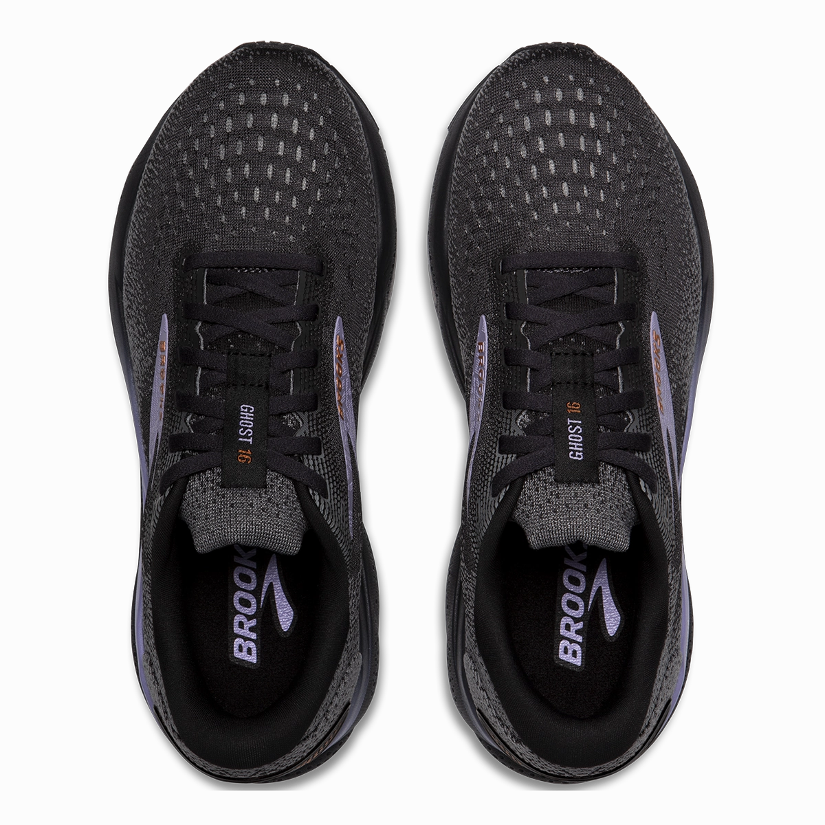 Brooks Ghost 16 - Ebony - Lavender - Copper
