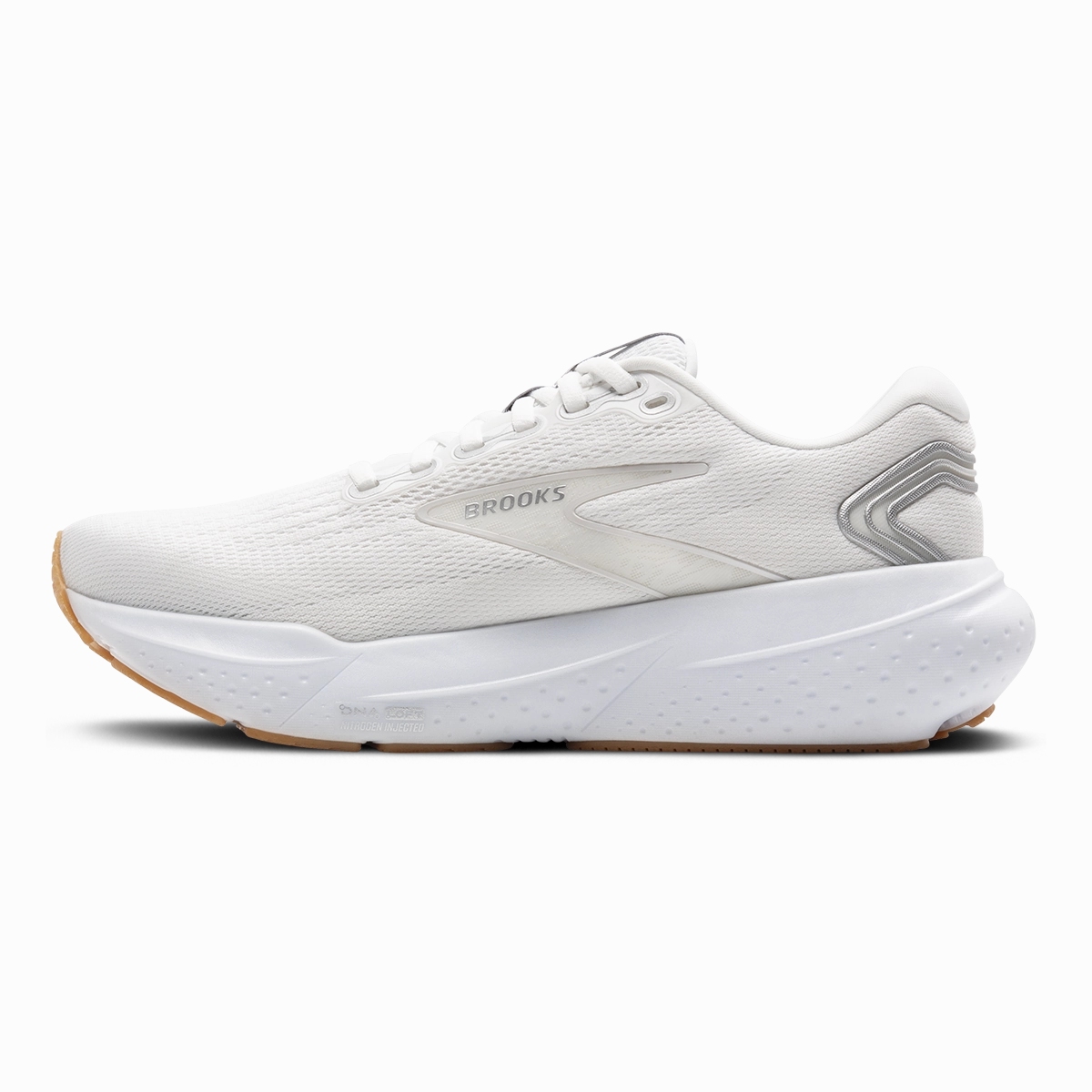Brooks Glycerin 21 - White - Silver - Biscuit
