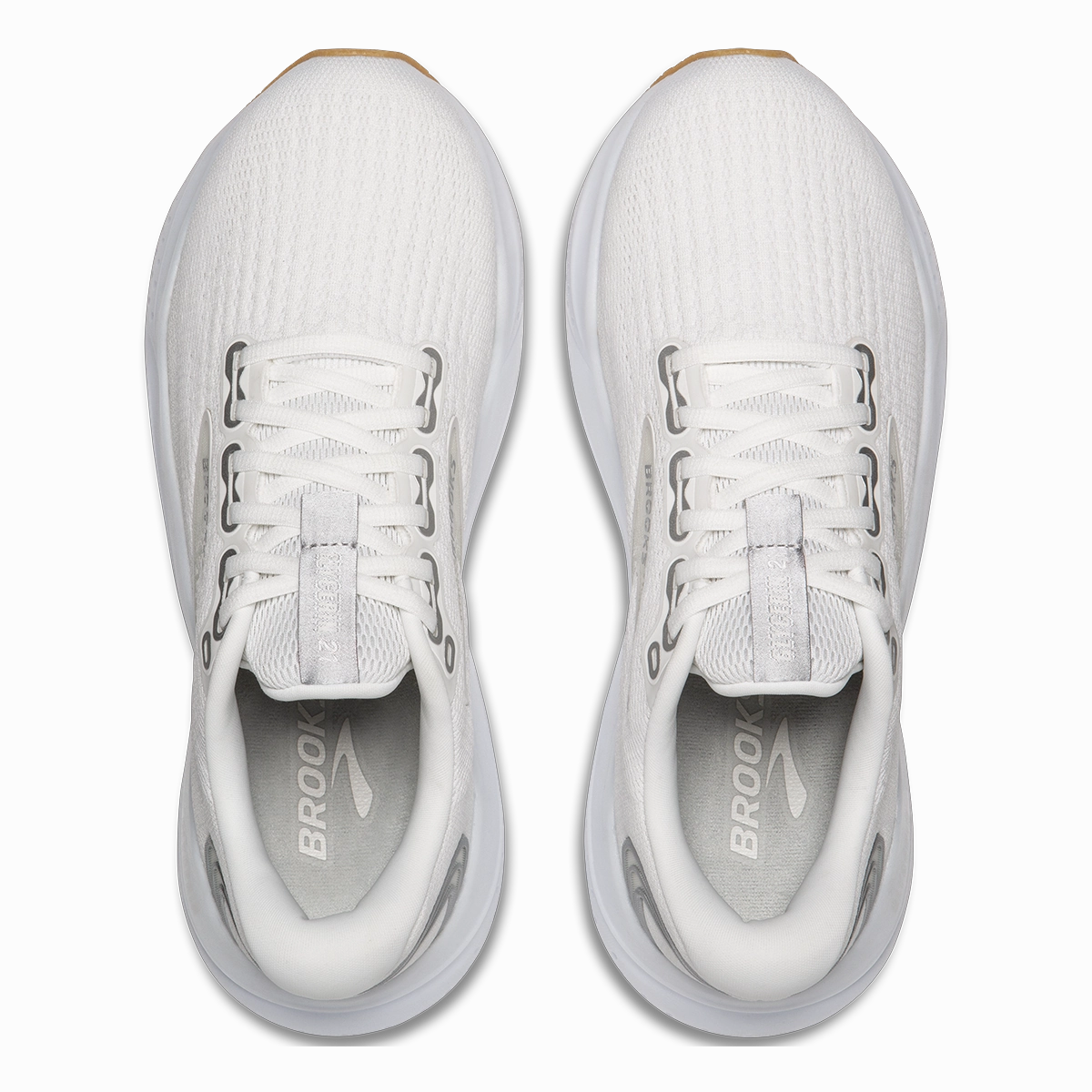 Brooks Glycerin 21 - White - Silver - Biscuit