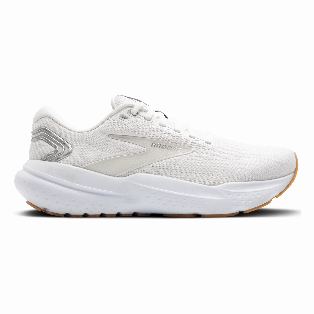Brooks Glycerin 21 - White - Silver - Biscuit