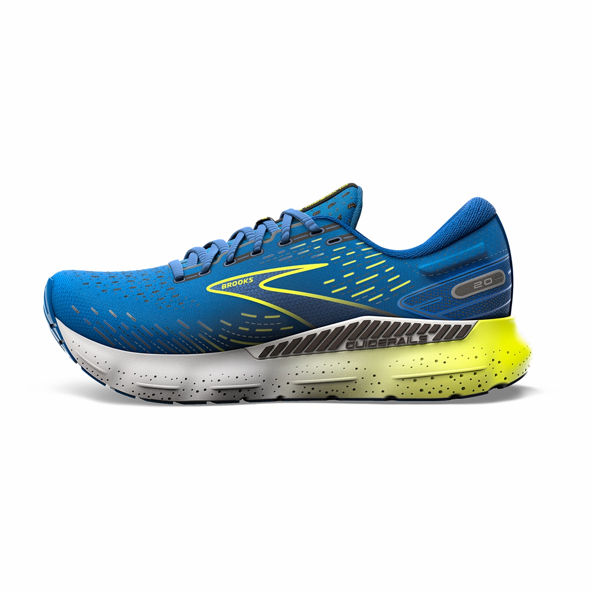 Brooks Glycerin GTS 20 - Blue - Nightlife - White