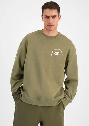 Champion Mens SPS Graphic Print Crew
