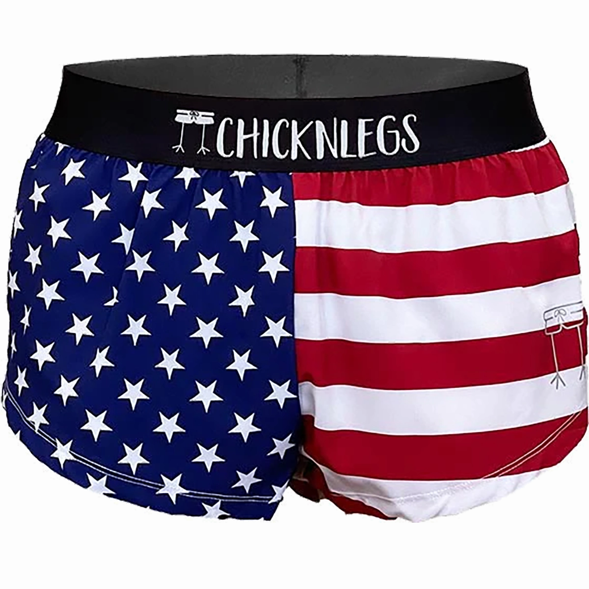 ChicknLegs 1.5 Split Short