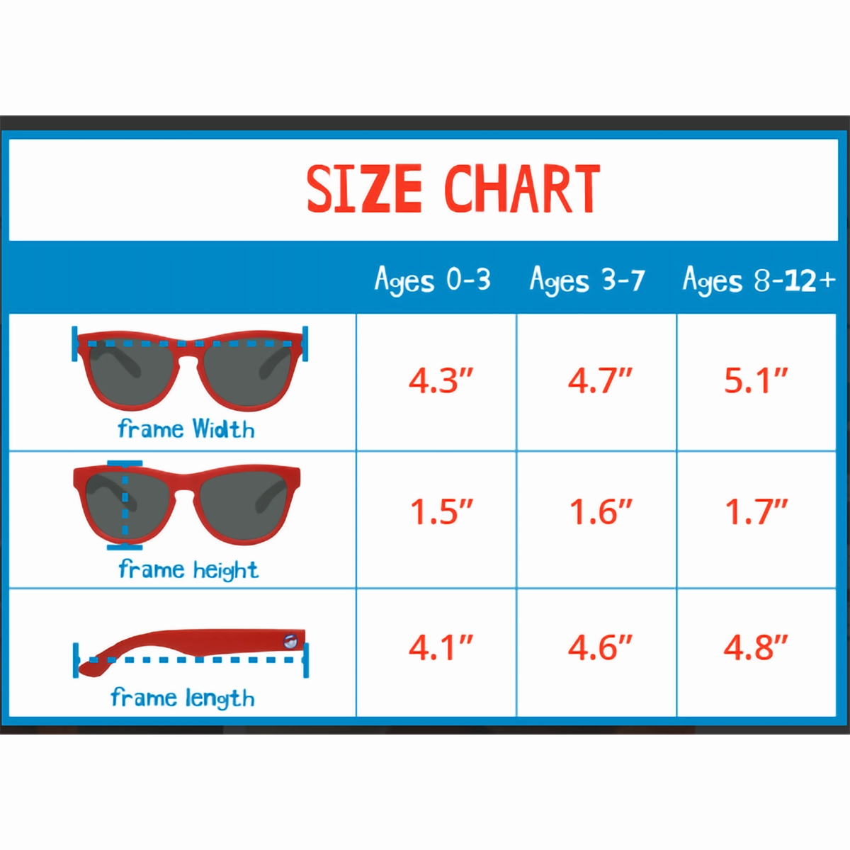 Classic (0-3) White Moon/Polarized Blue