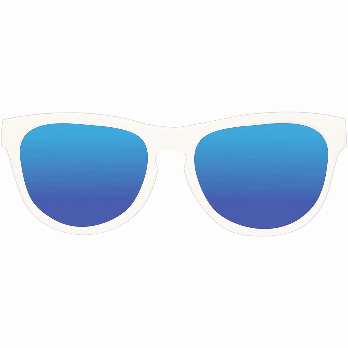Classic (0-3) White Moon/Polarized Blue
