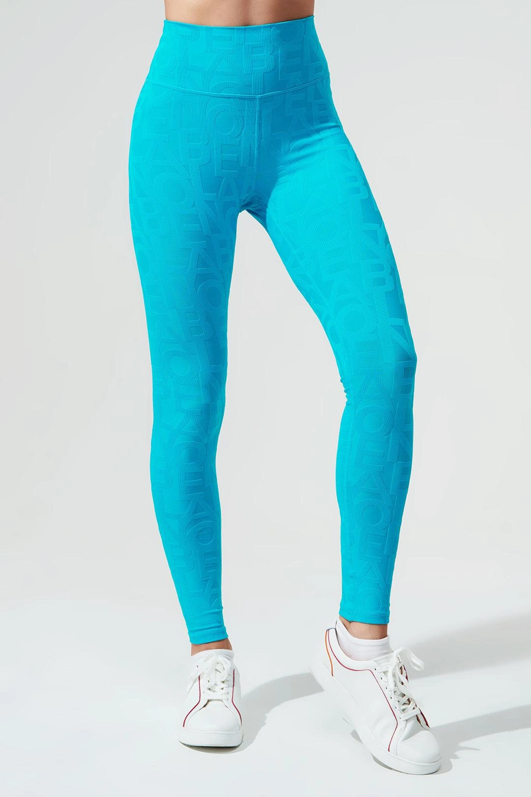 Classic Déese Fleur Legging 3D - Dazzle Blue