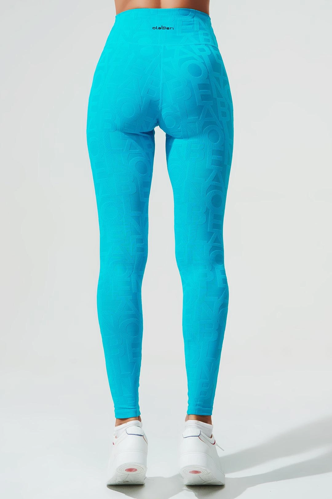 Classic Déese Fleur Legging 3D - Dazzle Blue