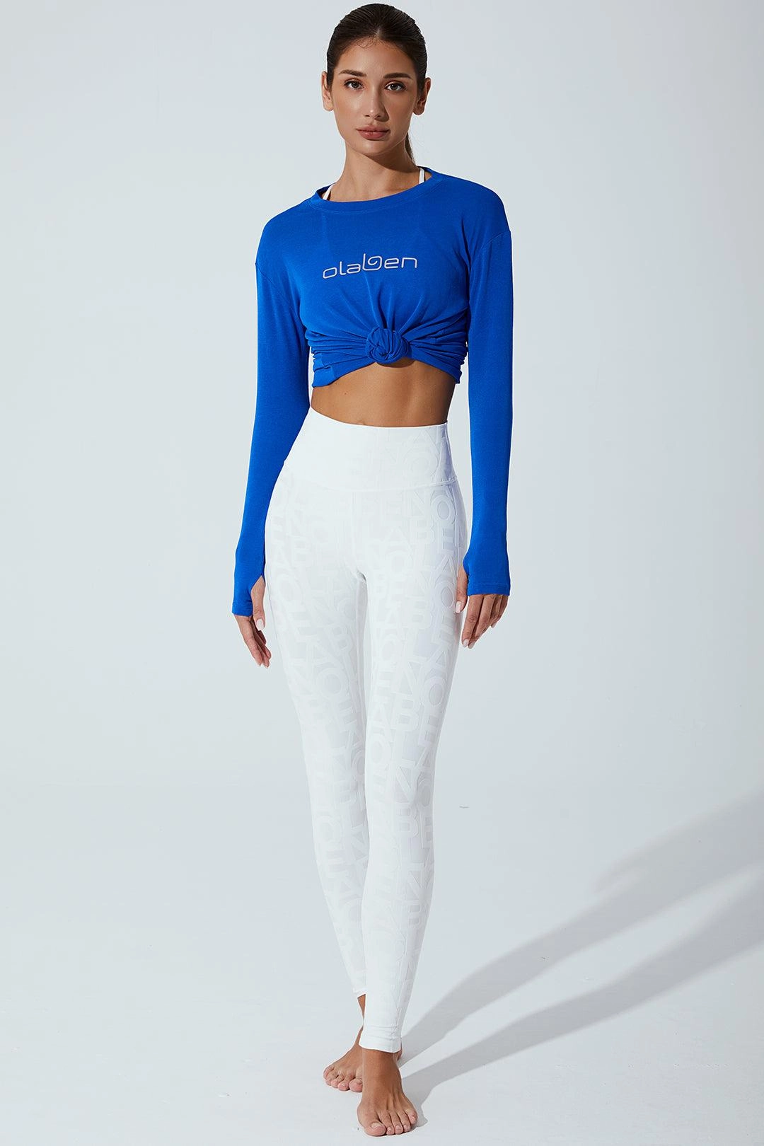 Emmy Long Sleeves Top - Ultramarine