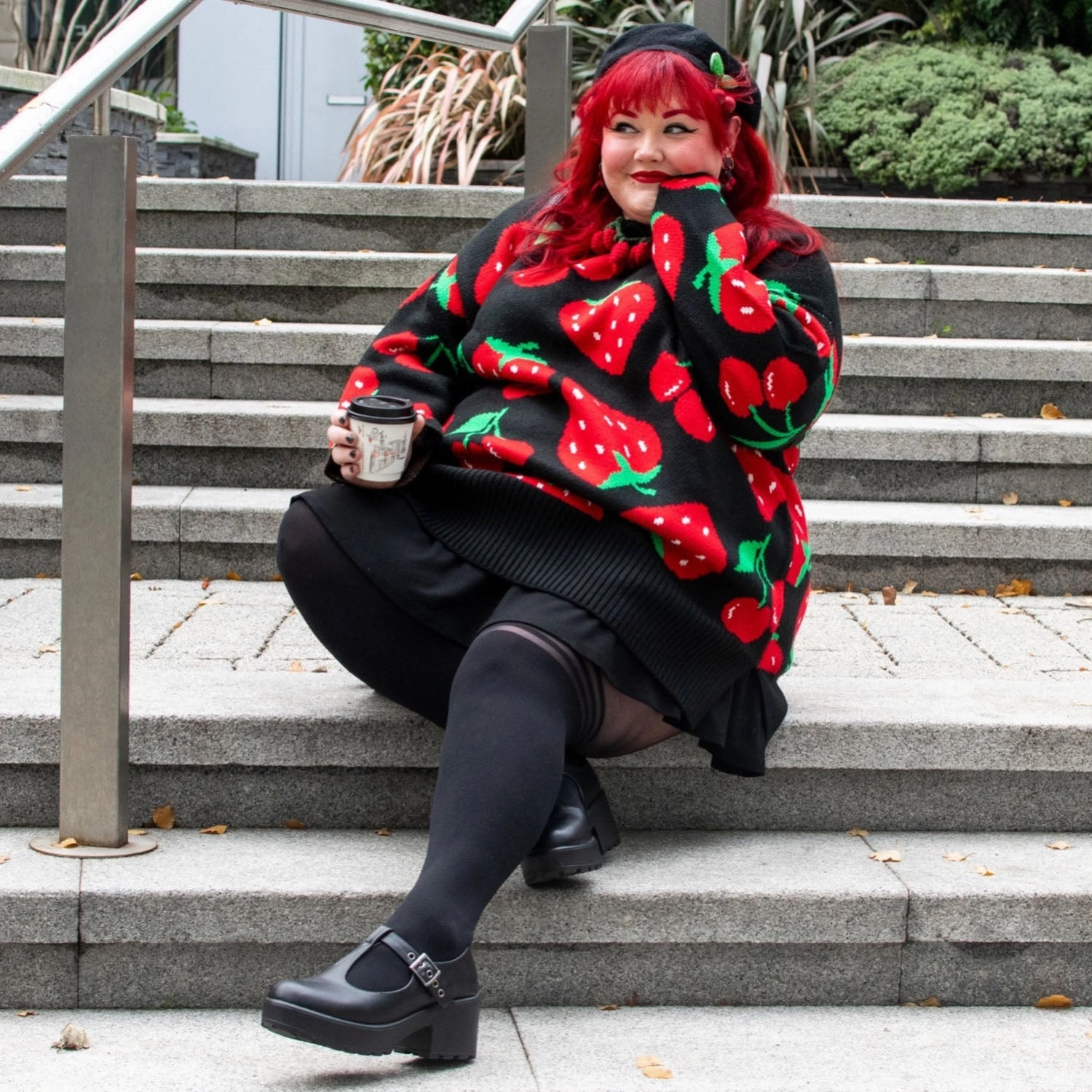 Fruity Sweater - Black
