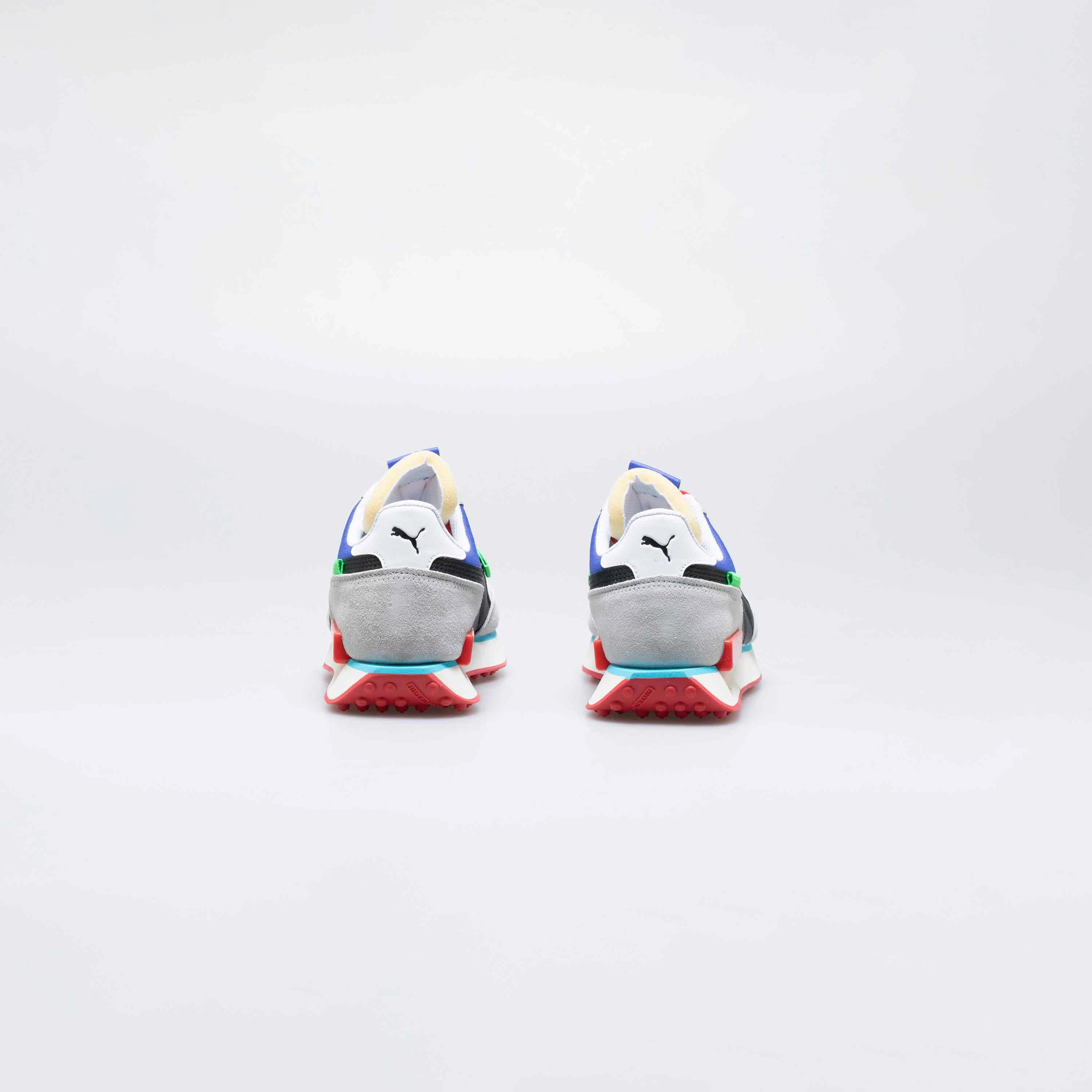 Future Rider Ride On Mens Lifestyle Shoe - Blue/Grey/Red