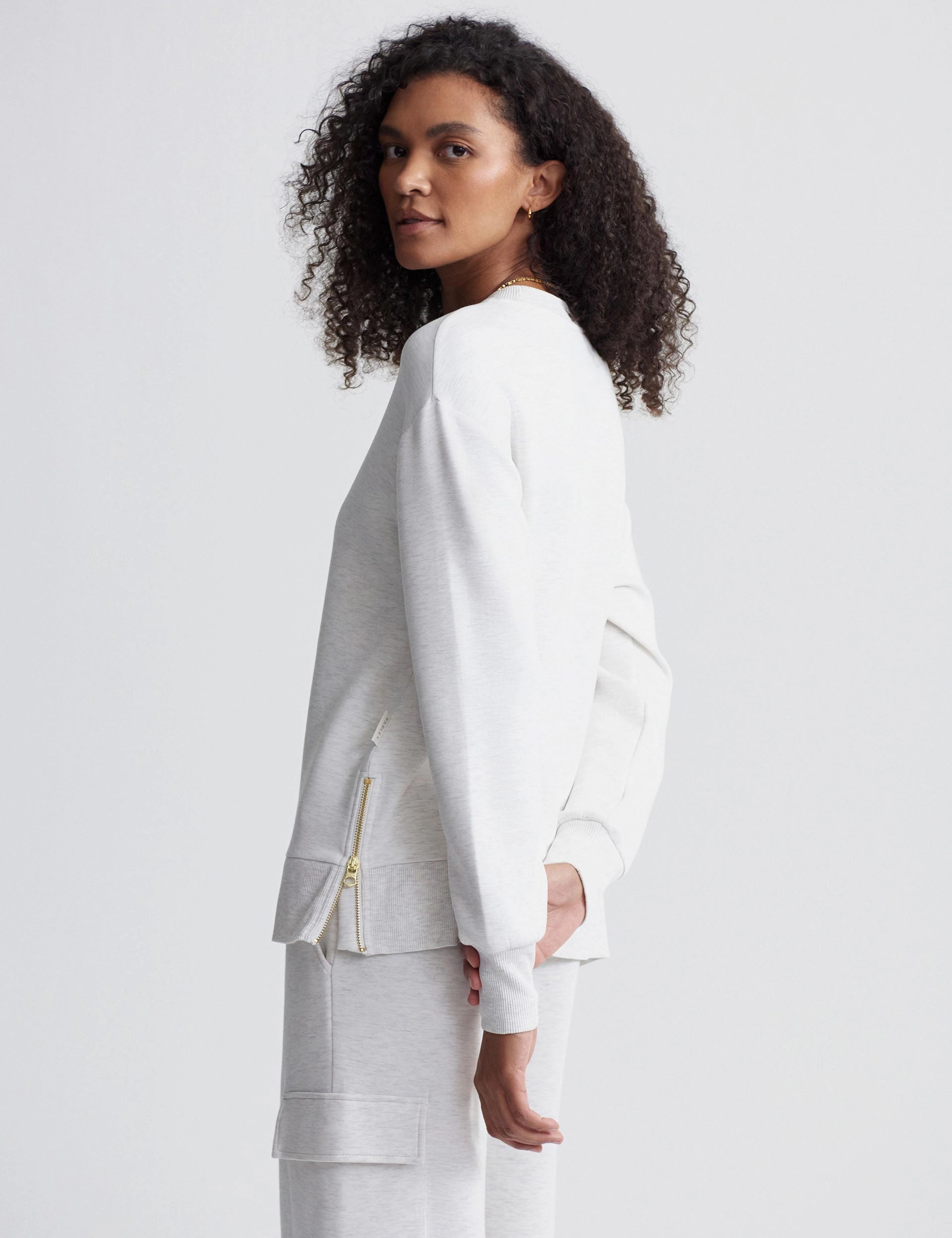 Gabriella Sweat - Ivory Marl