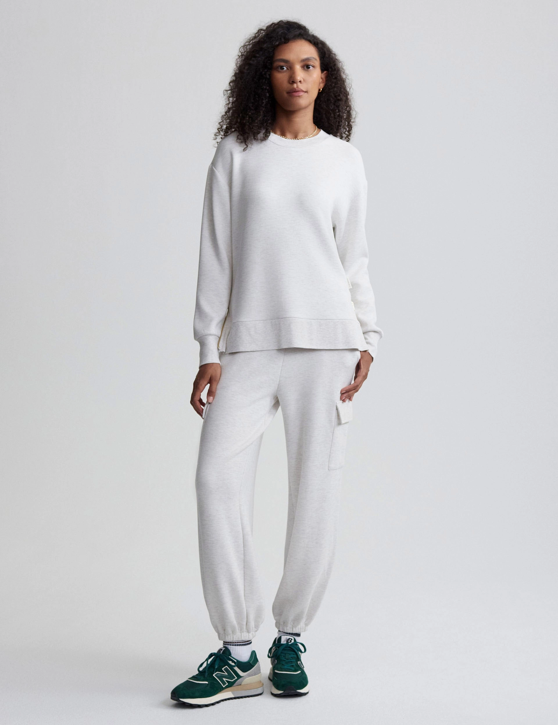 Gabriella Sweat - Ivory Marl