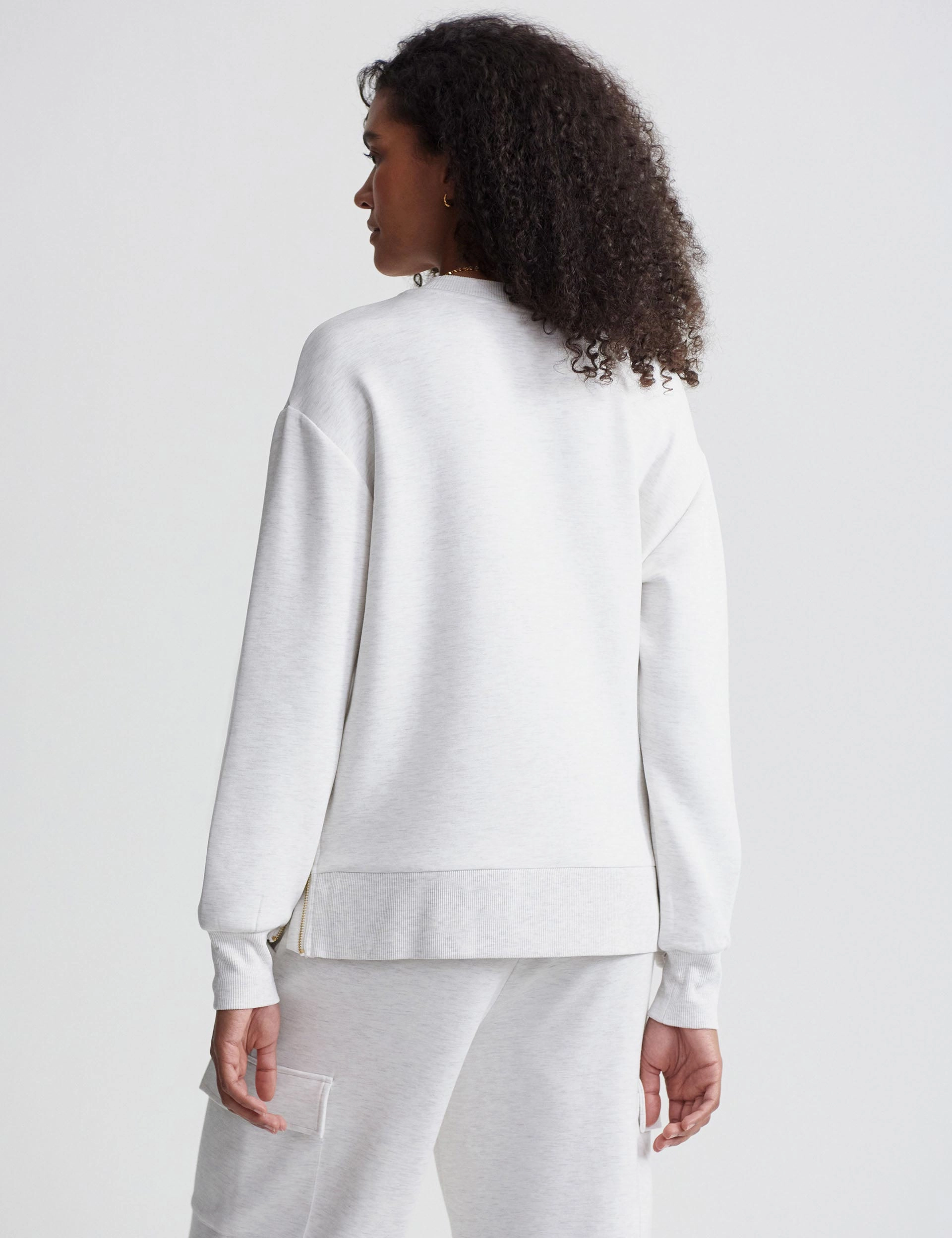 Gabriella Sweat - Ivory Marl
