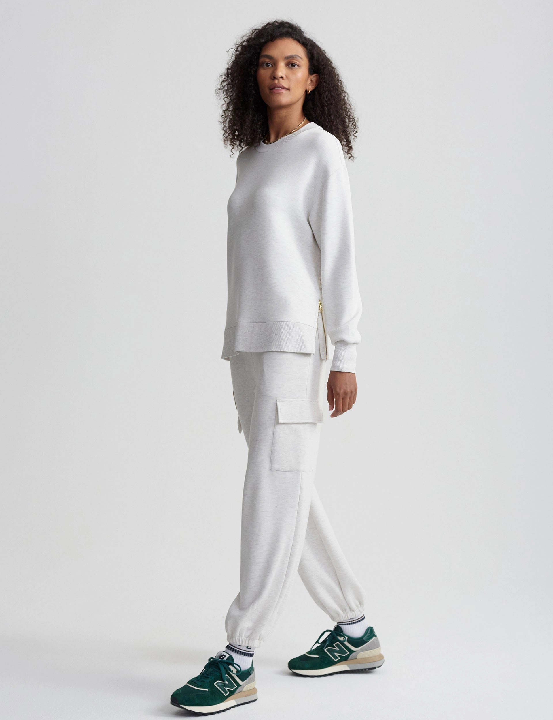 Gabriella Sweat - Ivory Marl