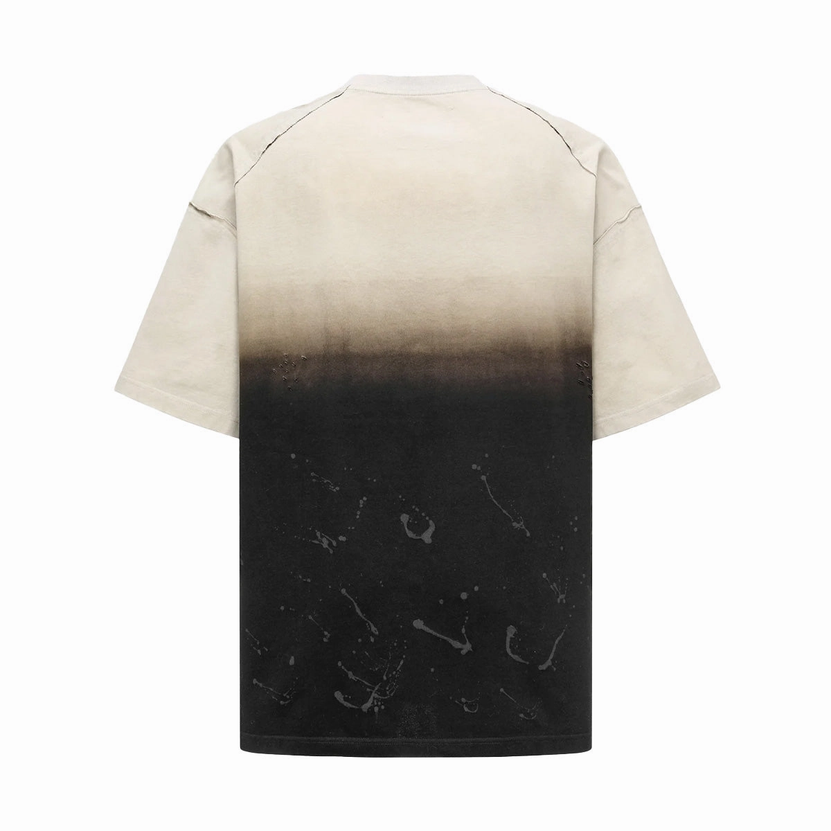 Gradient Washed Oversized Tee 'Black'