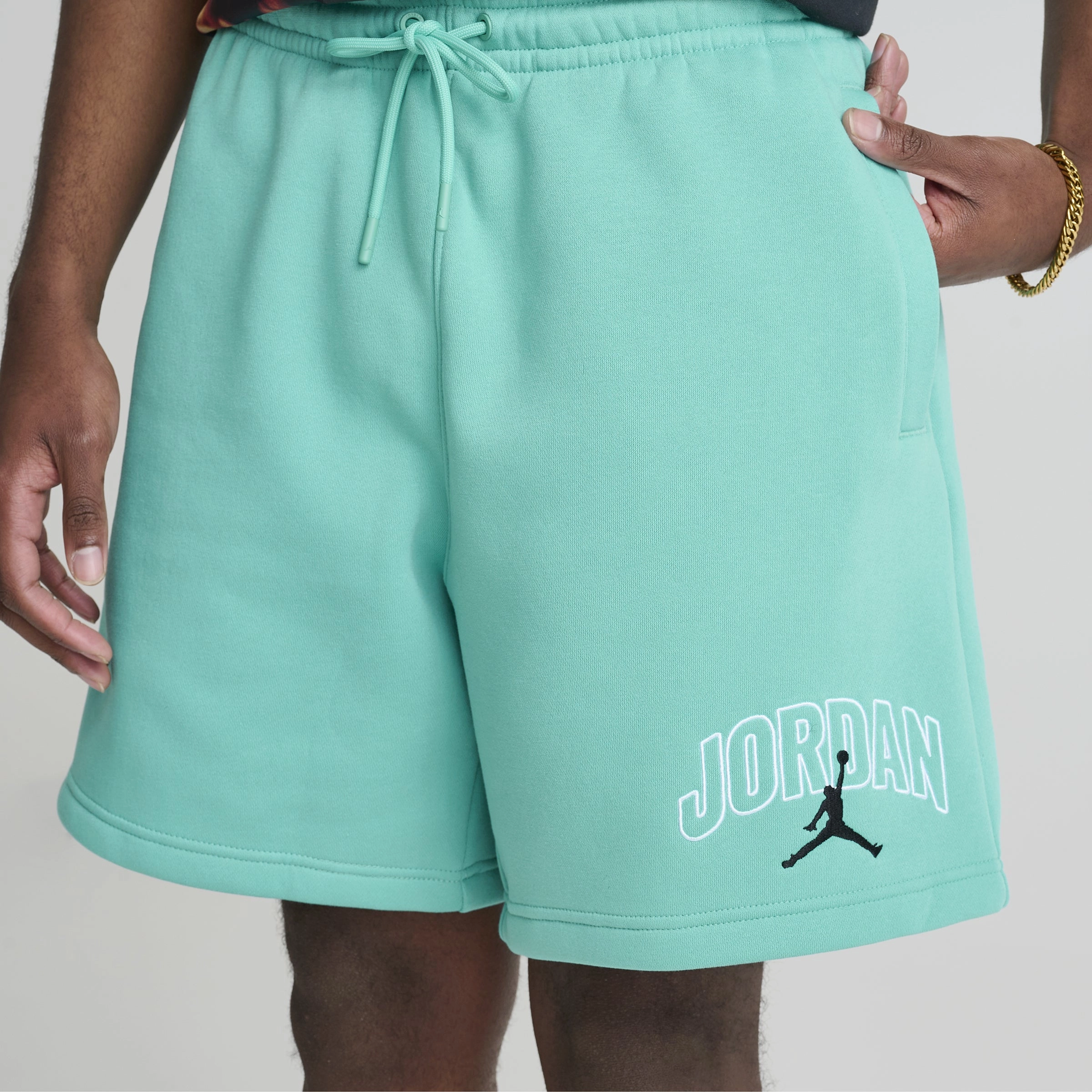 Jordan Brooklyn Graphic Short Washed Teal / Black
