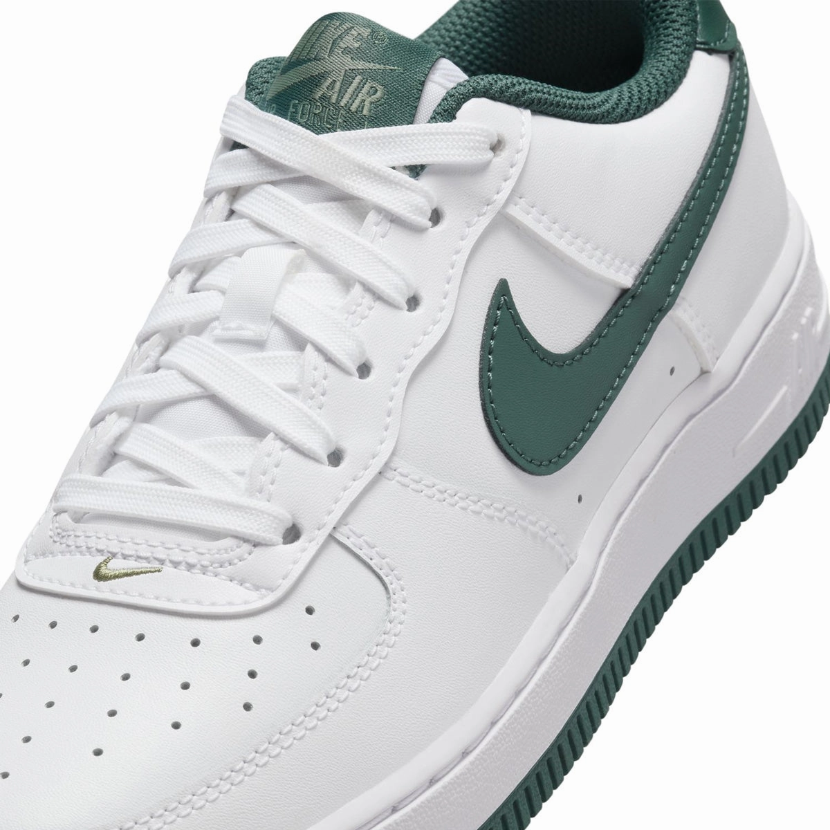 Kids Air Force 1 'White Green'