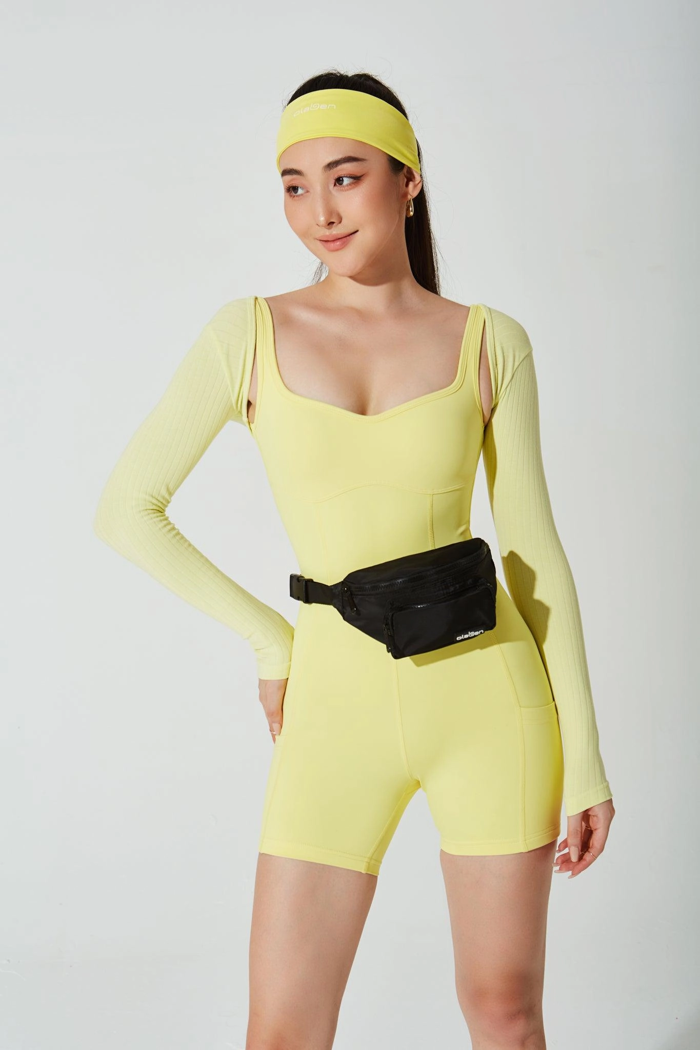 Kyra Pocket Onesie - Yellowtide