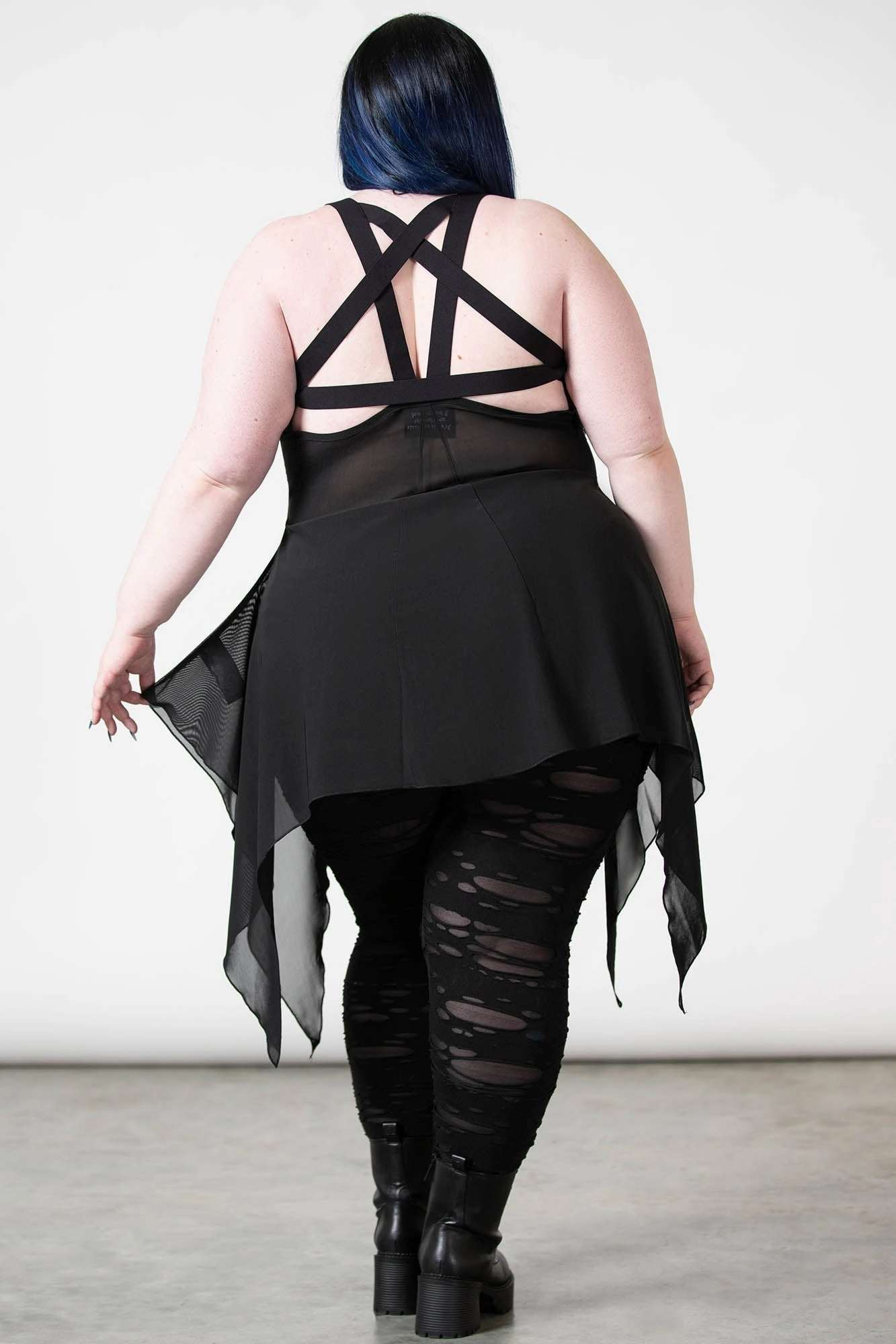 Lilith's Blood Mesh Tunic Vest - Resurrect