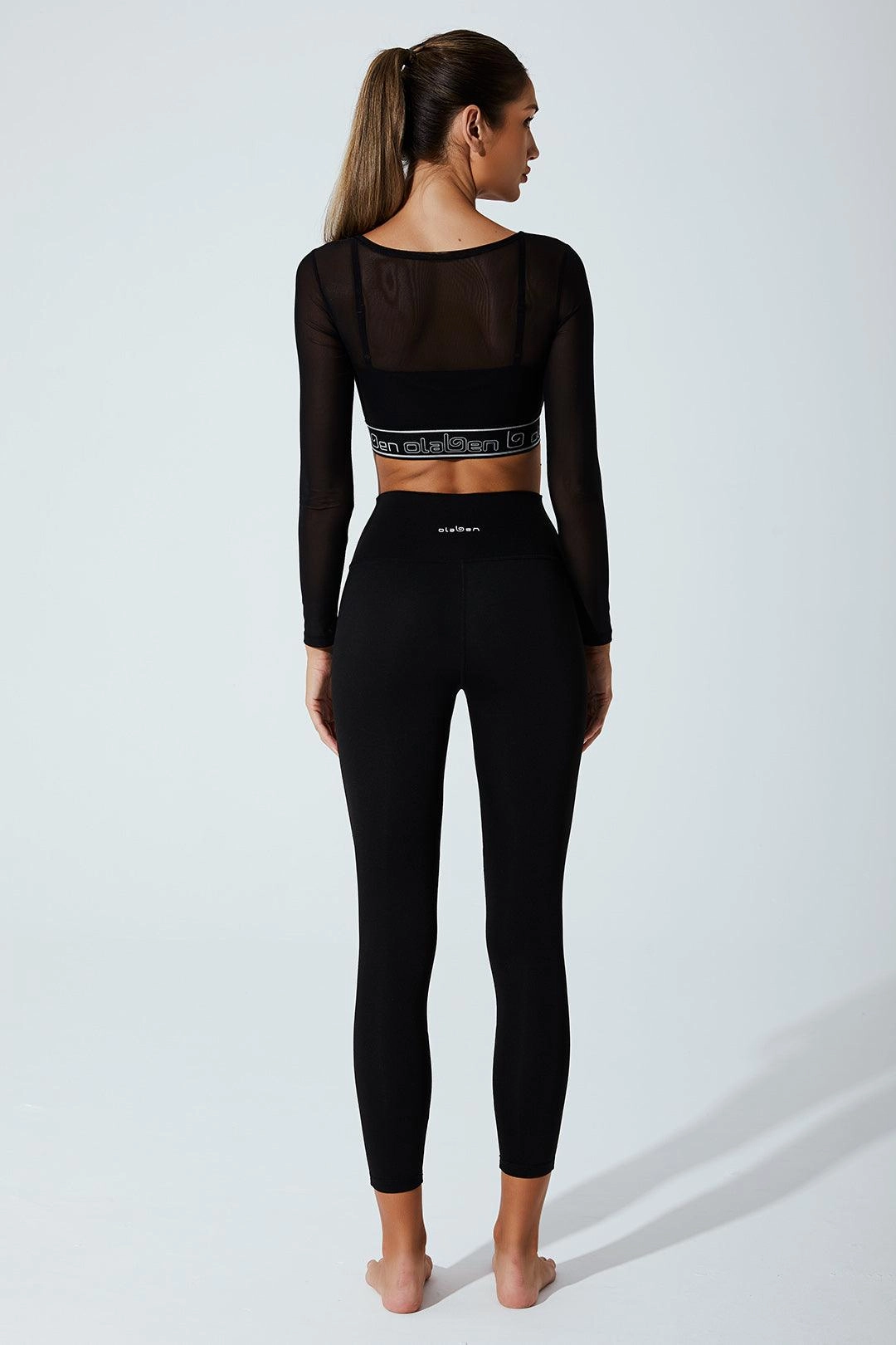 Luziana B'Mesh Top - Black