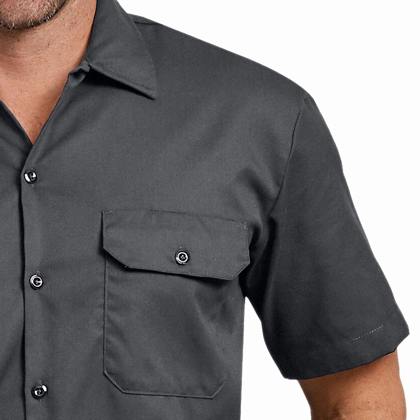 Men's Flex Short Sleeve Twill Work Shirt