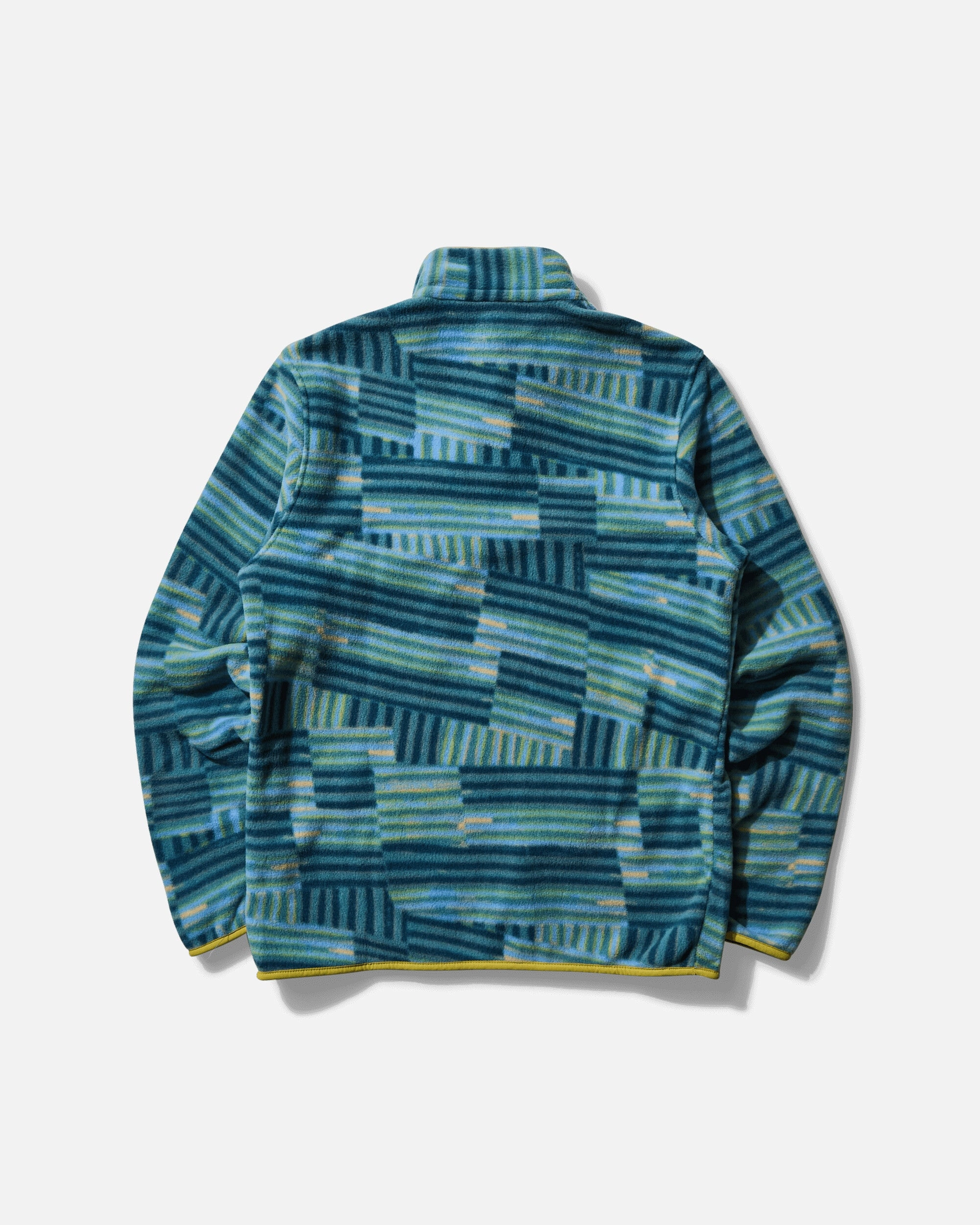 Men's Lightweight Synchilla Snap-T Fleece Pullover Quilty Fitz / Wetland Blue