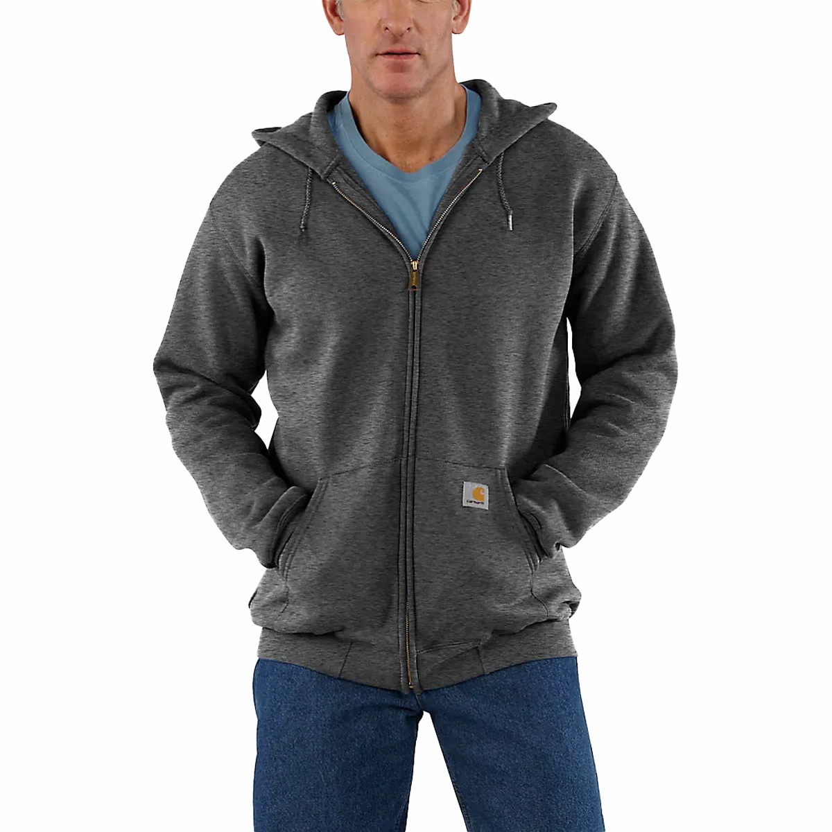 Men's Midweight Full Zip Hoodie