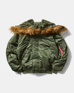 Men's N-2B Heritage Winter Jacket Sage Green
