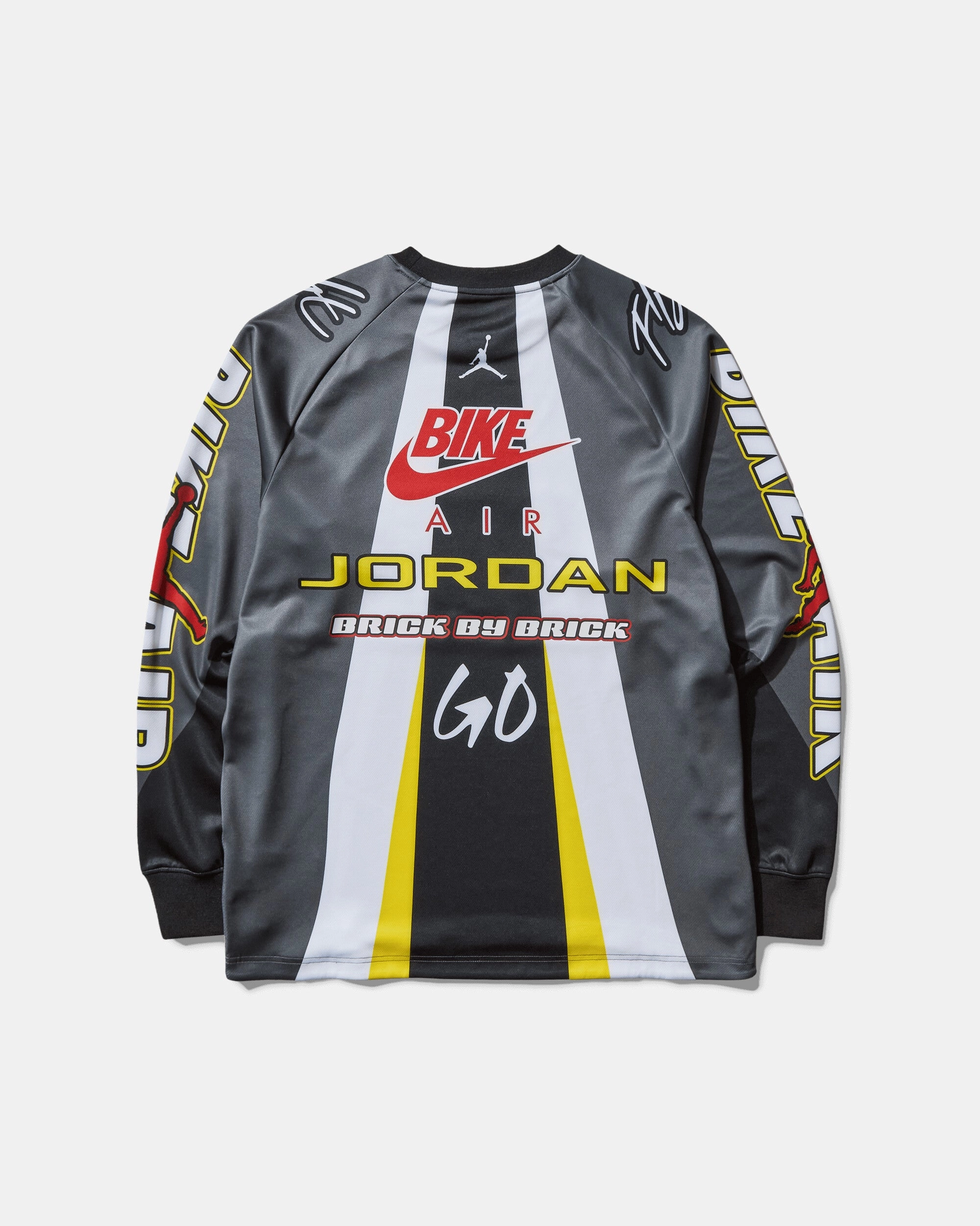 Men's Nigel Sylvester Bike Jersey Iron Grey / Black